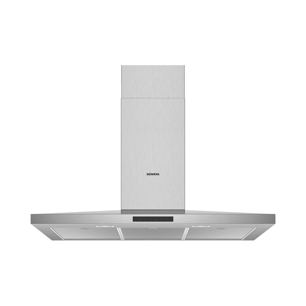Siemens LC96QBM50 afzuigkap pyramide model met energiezuinige LED verlichting RVS Roestvrijstaal
