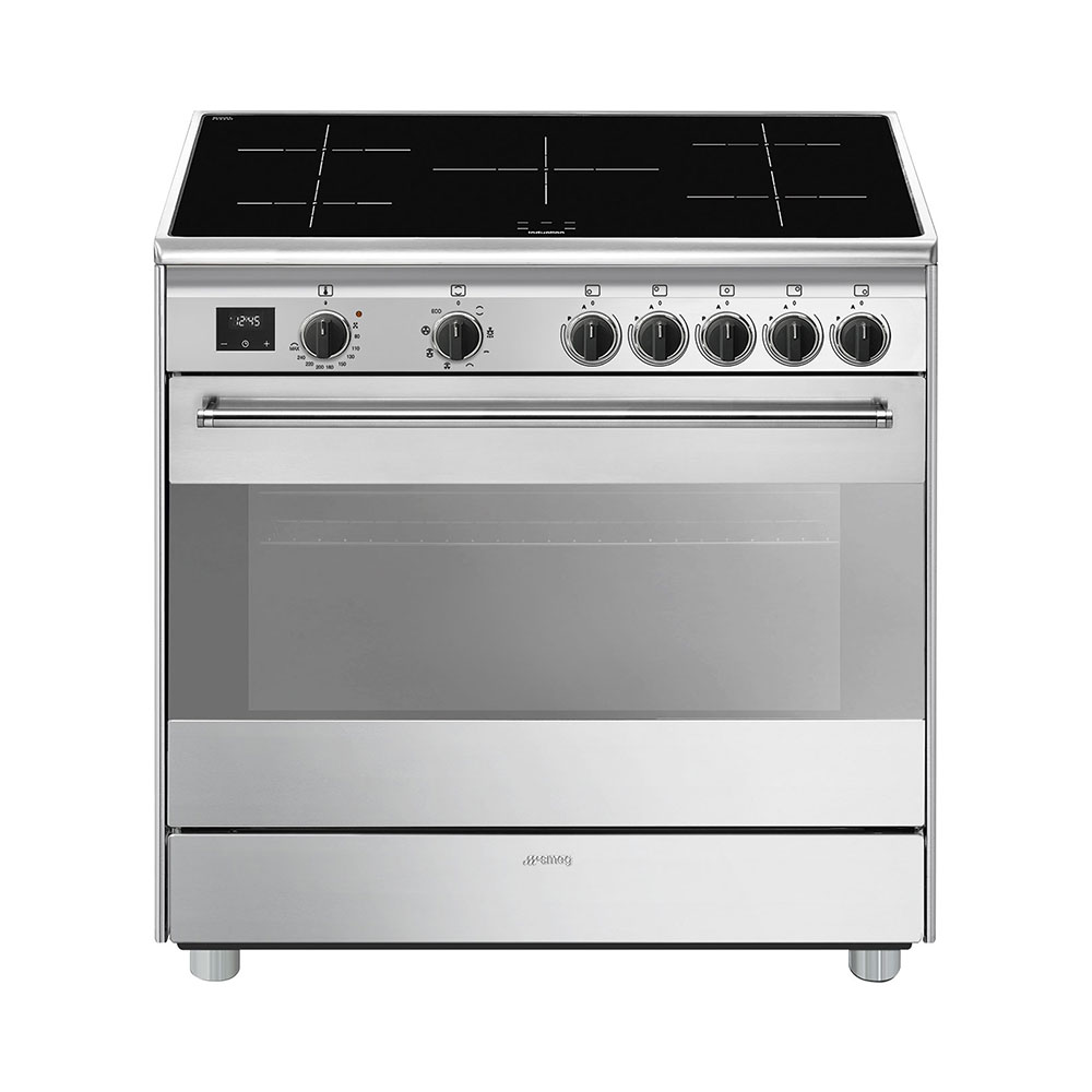 Smeg BG91IX2 Inductie fornuis Rvs