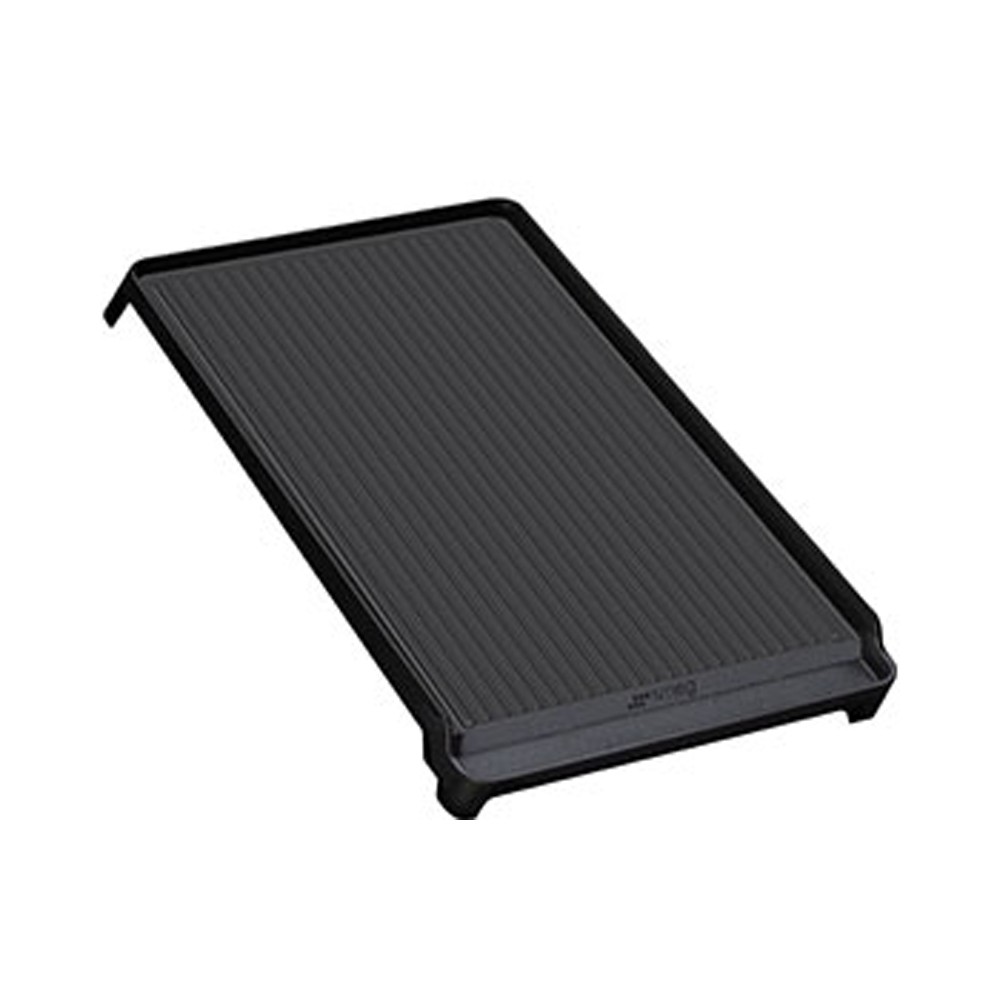 Smeg BGTR9 gietijzeren grillplaat tbv Smeg TR93 en TR90 fornuizen Zwart