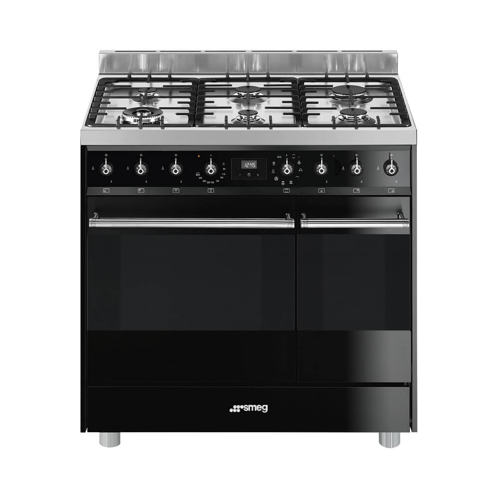 SMEG C92GMNNLK9 Zwart