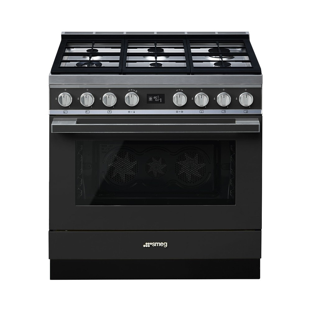 SMEG CPF9GMANLK Antraciet