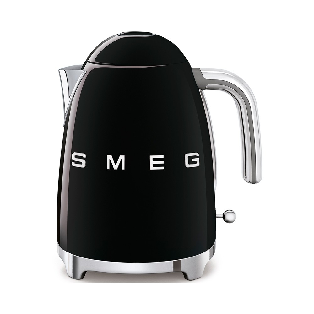 Smeg KLF03BLEU retro 50&apos;s style waterkoker, zwart afbeelding