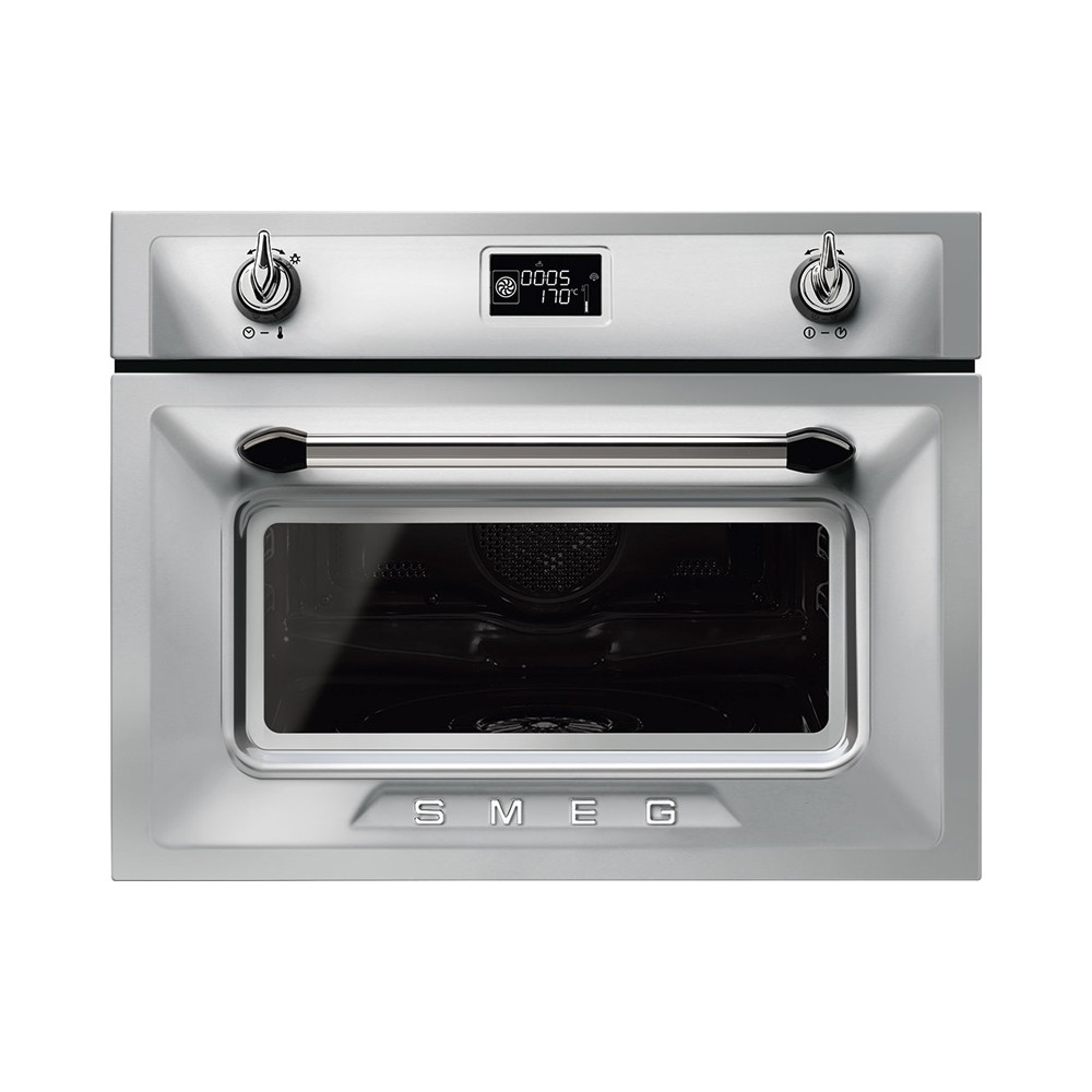 Smeg SF4920VCX1 inbouw combi-stoomoven met Vapor Clean en 20 automatische programma's RVS Roestvrijstaal