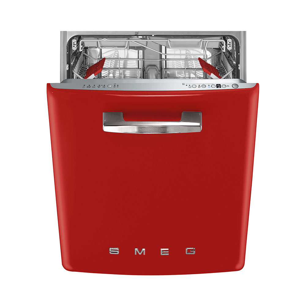 Smeg STFABRD3 Onderbouw vaatwasser Rood