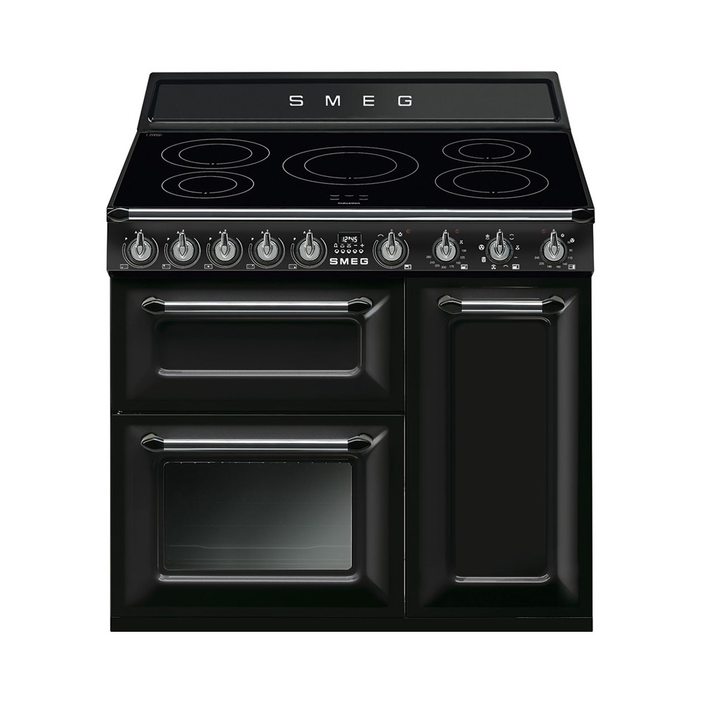 Smeg Victoria Aesthetic - Inductie fornuis - Zwart