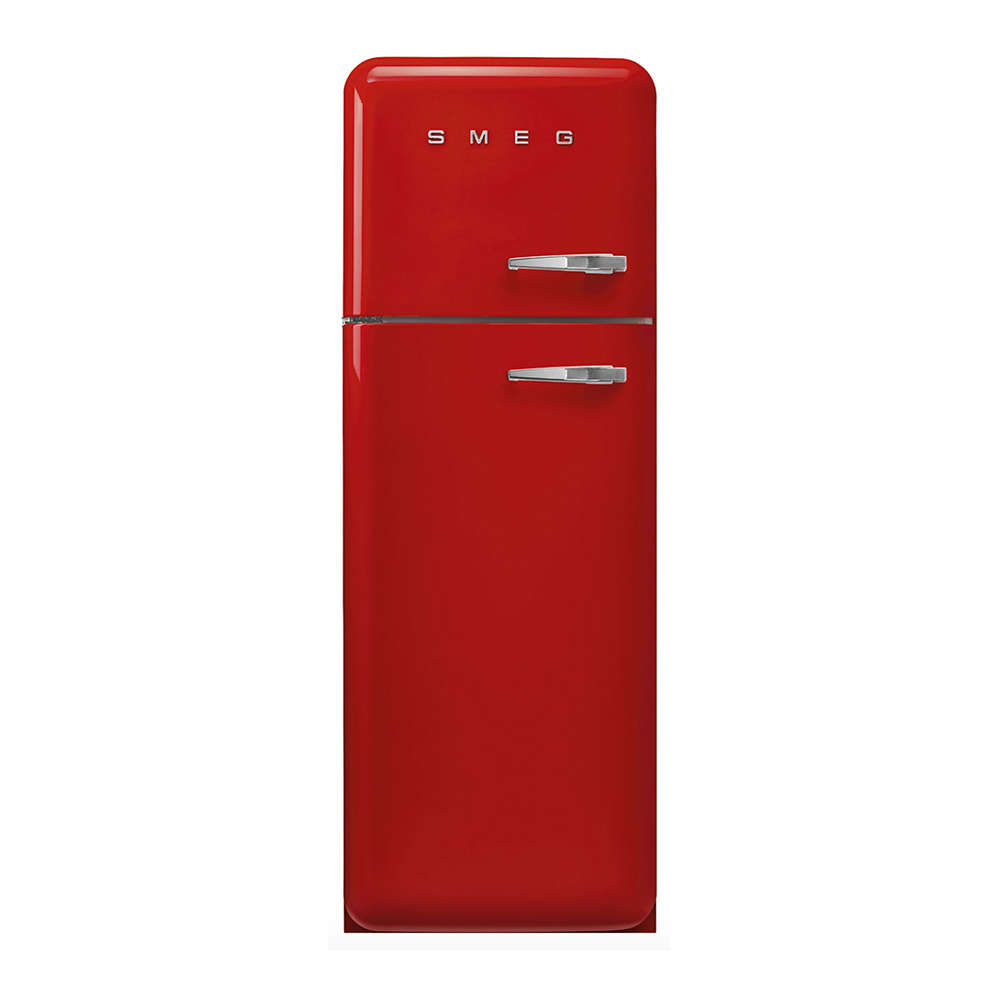 Smeg koelvriescombinatie FAB30LRD5 Linksdraaiend (Rood)