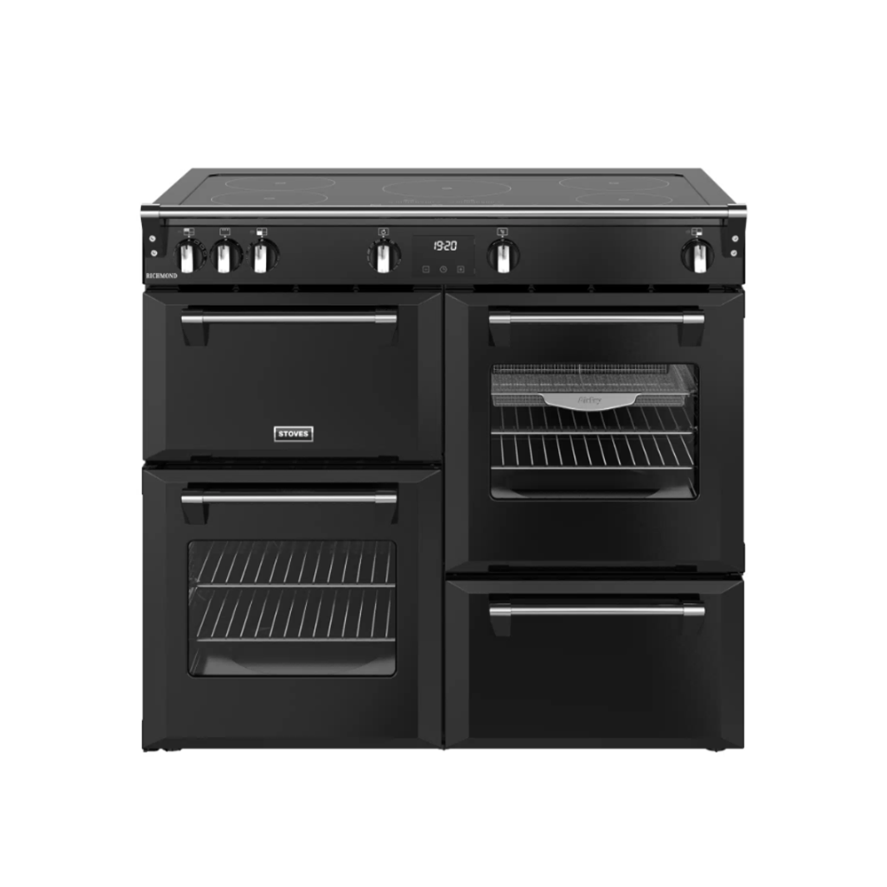 Stoves Richmond 100 Ei Zwart
