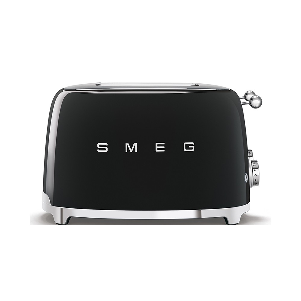 Smeg TSF03BLEU broodrooster 4x4, zwart afbeelding