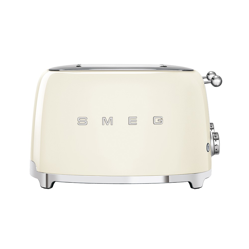 Smeg TSF03CREU broodrooster 4x4, crème afbeelding
