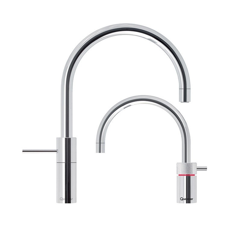 Quooker PRO3 Twintaps Round Chroom afbeelding