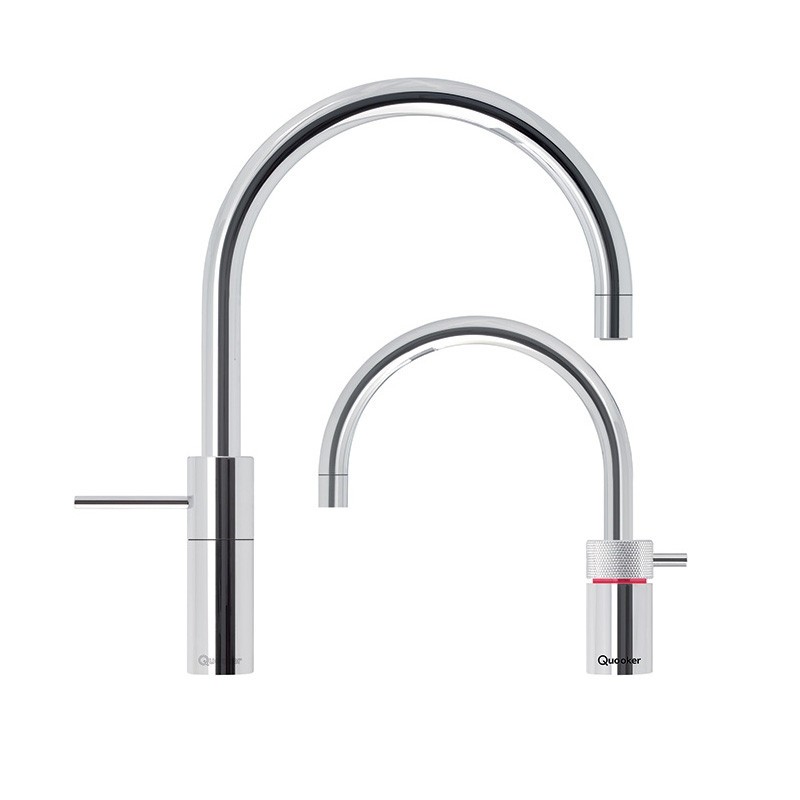 Quooker PRO3 Twintaps Round Chroom