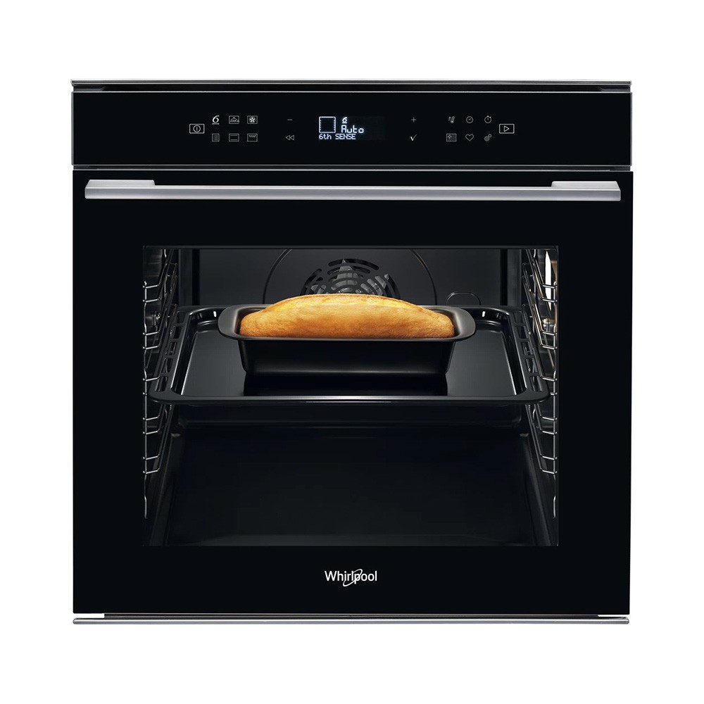 Whirlpool W7 OM4 4S1 P BL Inbouw oven Zwart
