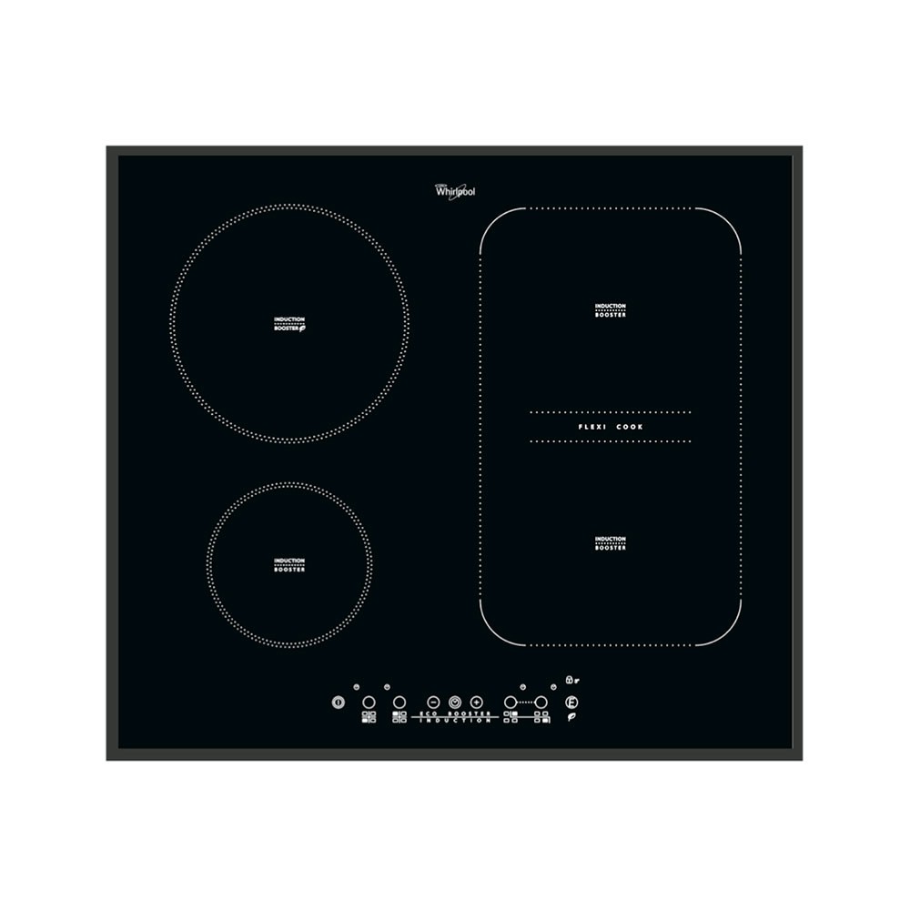 Whirlpool ACM808/BA met facetrand ACTIE op=op! Zwart