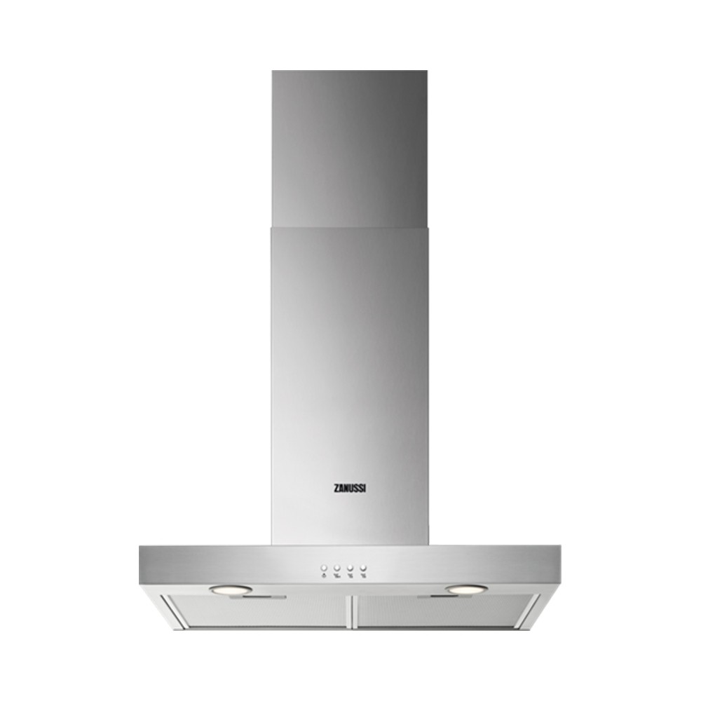 Zanussi ZHB62670XA wandschouw afzuigkap met 600 m3-u vermogen en...