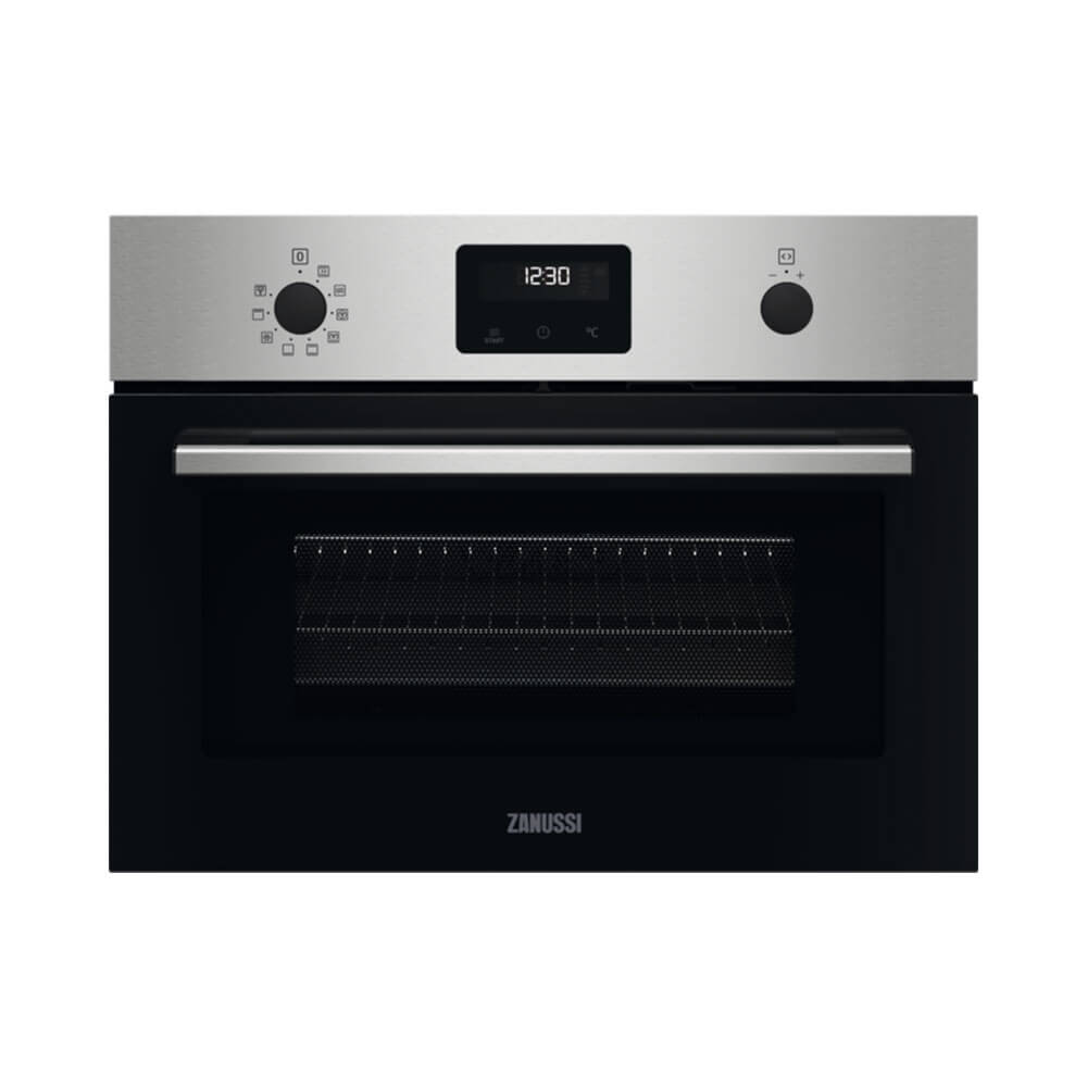 Zanussi ZVEKM6X1 inbouw combimagnetron 45 cm hoog RVS Roestvrijstaal