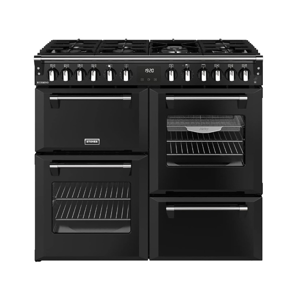 Stoves Richmond 100 DF, Zwart afbeelding